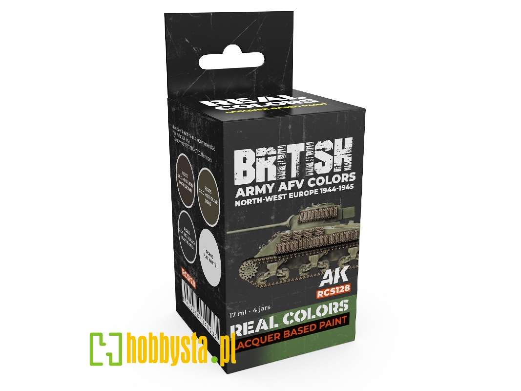 Rcs128 British Army Afv Colors Set - zdjęcie 1 Rcs128 British Army Afv Colors Set - zdjęcie 1