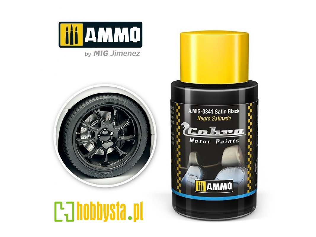 A.Mig-0341 Cobra Motor Satin Black - zdjęcie 1 A.Mig-0341 Cobra Motor Satin Black - zdjęcie 1