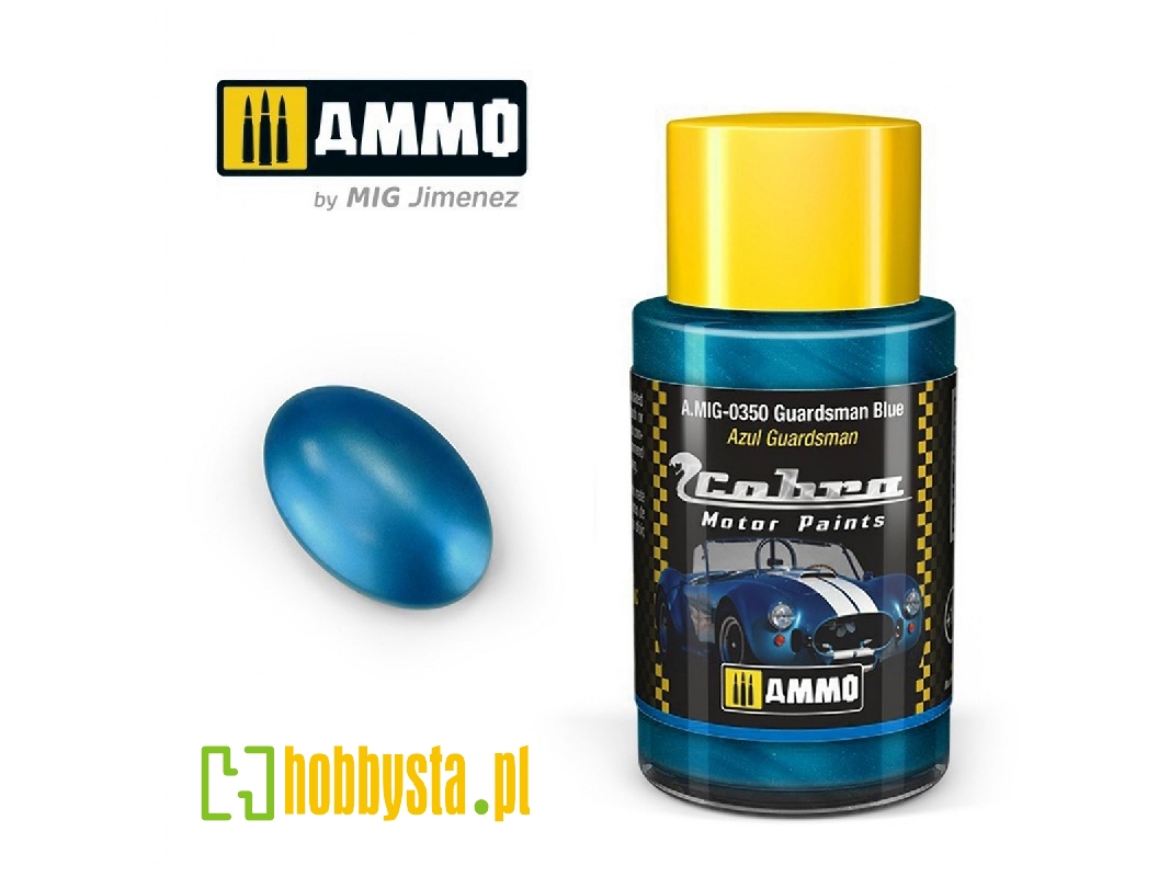 A.Mig-0350 Cobra Motor Guardsman Blue - zdjęcie 1 A.Mig-0350 Cobra Motor Guardsman Blue - zdjęcie 1