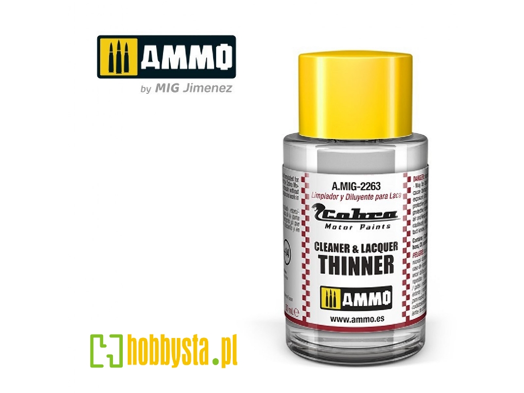 A.Mig-2263 Cobra Motor Cleaner & Thinner Lacquer - zdjęcie 1 A.Mig-2263 Cobra Motor Cleaner & Thinner Lacquer - zdjęcie 1