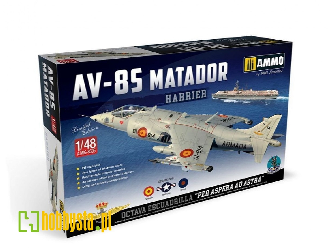 Harrier Av-8s Matador Spanish, American, British Versions - zdjęcie 1