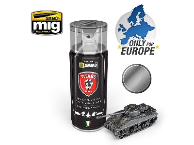 A.Mig Tth117 Gun Metal Primer Spray (Titans Hobby) - zdjęcie 1