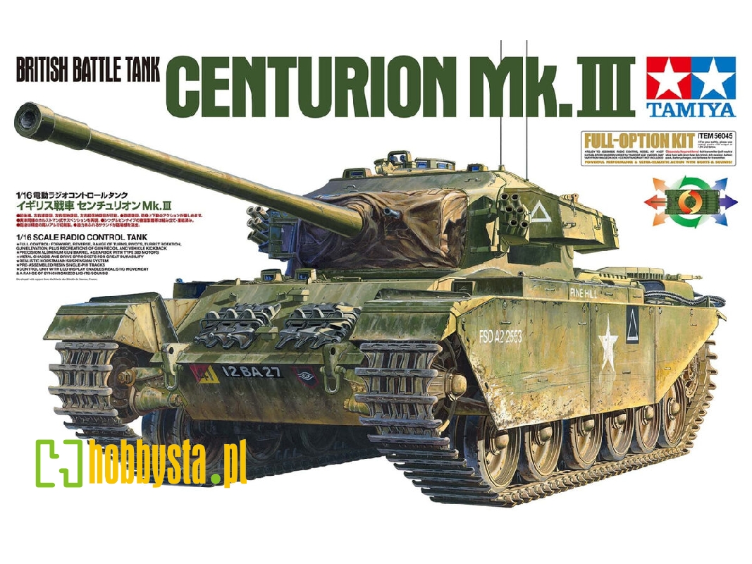Rc British Battle Tank Centurion Mk.Iii Full-option Complete Kit - zdjęcie 1 Rc British Battle Tank Centurion Mk.Iii Full-option Complete Kit - zdjęcie 1