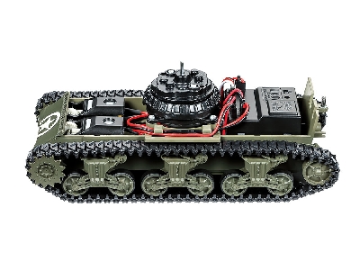 Rc U.S. Medium Tank M4a3 Sherman (With Control Unit) - zdjęcie 6