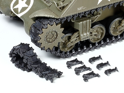 Rc U.S. Medium Tank M4a3 Sherman (With Control Unit) - zdjęcie 7