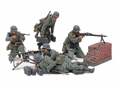 German Mg Team Mid-wwii - zdjęcie 2