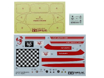 Fiat Abarth 695ss Tamiya 24173 - zdjęcie 6