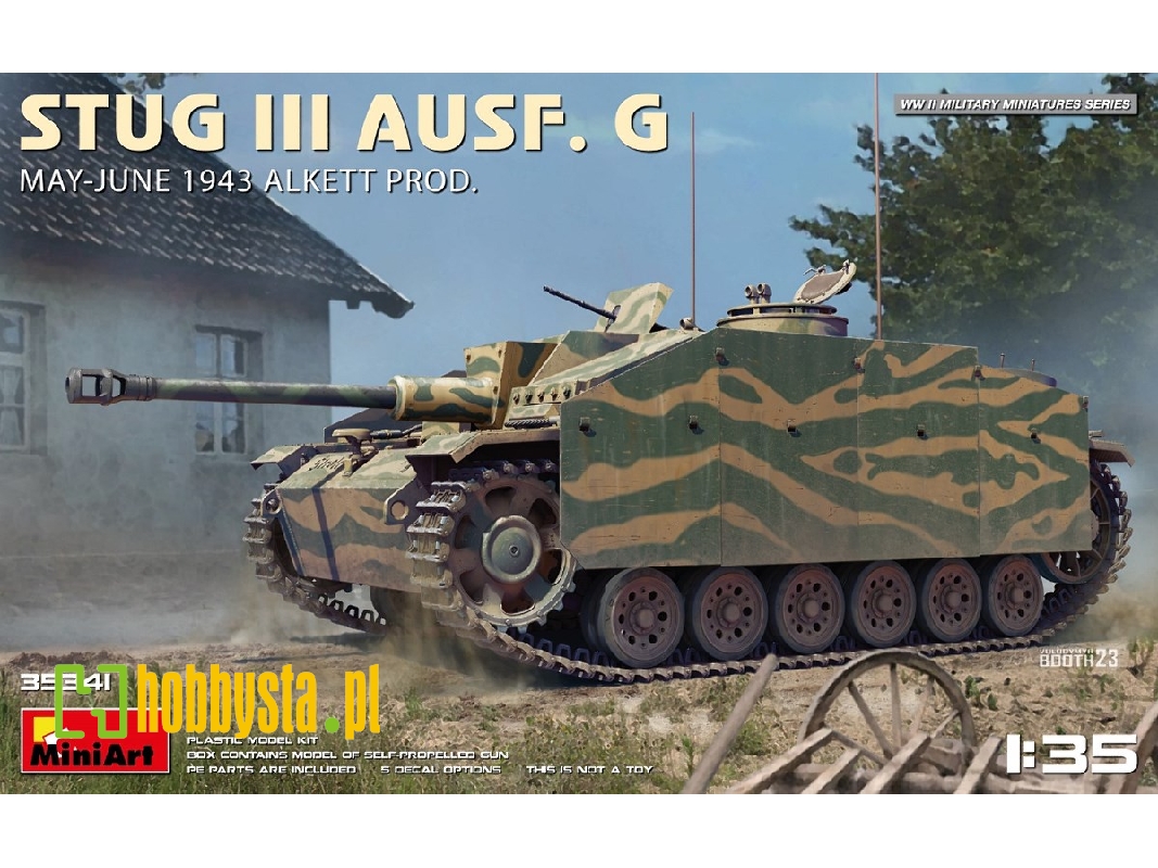 Stug Iii Ausf. G May-june 1943 Alkett Prod. - zdjęcie 1 Stug Iii Ausf. G May-june 1943 Alkett Prod. - zdjęcie 1