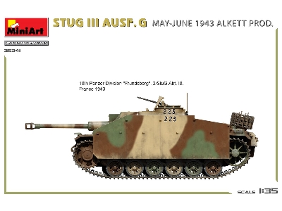 Stug Iii Ausf. G  May-june 1943 Alkett Prod. - zdjęcie 43