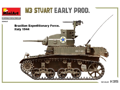 M3 Stuart Early Prod. - zdjęcie 6