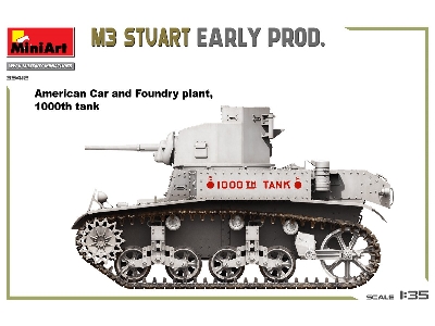 M3 Stuart Early Prod. - zdjęcie 7
