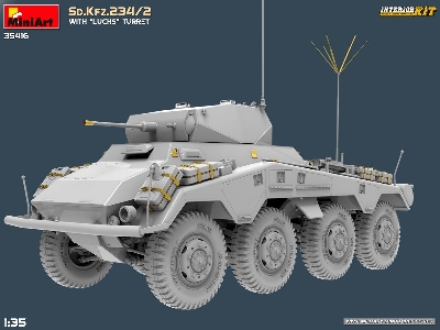 Sd.Kfz.234/2 With “luchs” Turret. Interior Kit - zdjęcie 36