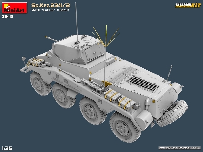 Sd.Kfz.234/2 With “luchs” Turret. Interior Kit - zdjęcie 39