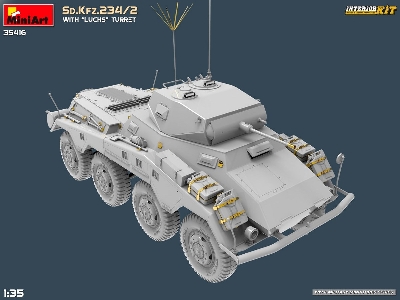 Sd.Kfz.234/2 With “luchs” Turret. Interior Kit - zdjęcie 40