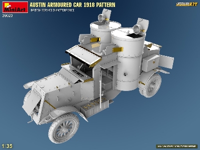 Austin Armoured Car 1918 Pattern. British Service Dunsterforce. Interior Kit - zdjęcie 2