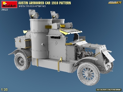 Austin Armoured Car 1918 Pattern. British Service Dunsterforce. Interior Kit - zdjęcie 4