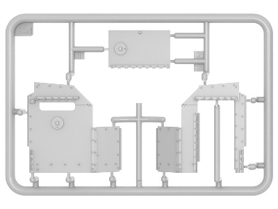 Austin Armoured Car 1918 Pattern. British Service Dunsterforce. Interior Kit - zdjęcie 17