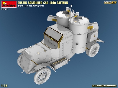 Austin Armoured Car 1918 Pattern. British Service Dunsterforce. Interior Kit - zdjęcie 26