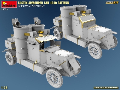 Austin Armoured Car 1918 Pattern. British Service Dunsterforce. Interior Kit - zdjęcie 27