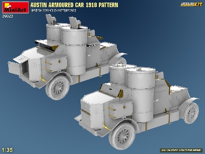 Austin Armoured Car 1918 Pattern. British Service Dunsterforce. Interior Kit - zdjęcie 29