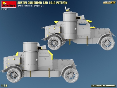 Austin Armoured Car 1918 Pattern. British Service Dunsterforce. Interior Kit - zdjęcie 30
