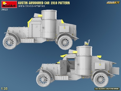 Austin Armoured Car 1918 Pattern. British Service Dunsterforce. Interior Kit - zdjęcie 31