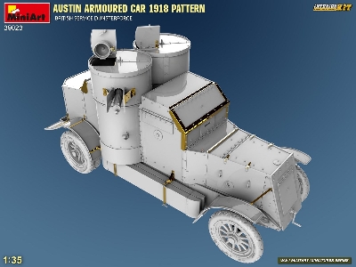 Austin Armoured Car 1918 Pattern. British Service Dunsterforce. Interior Kit - zdjęcie 33