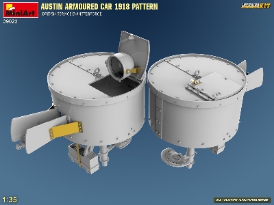 Austin Armoured Car 1918 Pattern. British Service Dunsterforce. Interior Kit - zdjęcie 34