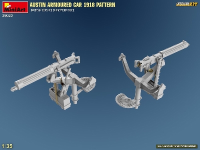 Austin Armoured Car 1918 Pattern. British Service Dunsterforce. Interior Kit - zdjęcie 35