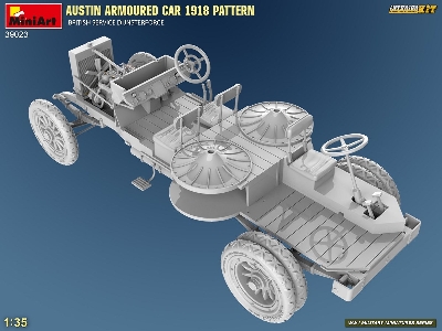 Austin Armoured Car 1918 Pattern. British Service Dunsterforce. Interior Kit - zdjęcie 36