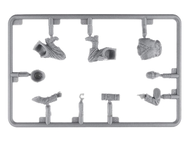 German Tank Riders Set 2. Resin Heads - zdjęcie 3