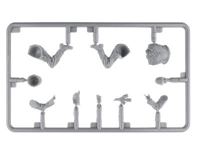 German Tank Riders Set 2. Resin Heads - zdjęcie 4