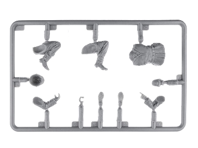 German Tank Riders Set 2. Resin Heads - zdjęcie 5