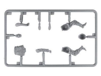 German Tank Riders Set 2. Resin Heads - zdjęcie 6