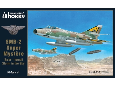 Dassault Smb-2 Super Mystere / Sa'ar - Israeli Storm In The Sky (Hi-tech Kit) - zdjęcie 1