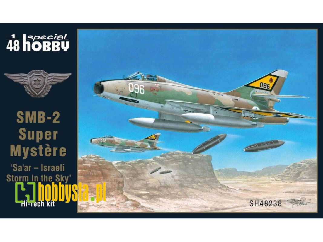 Dassault Smb-2 Super Mystere / Sa'ar - Israeli Storm In The Sky (Hi-tech Kit) - zdjęcie 1