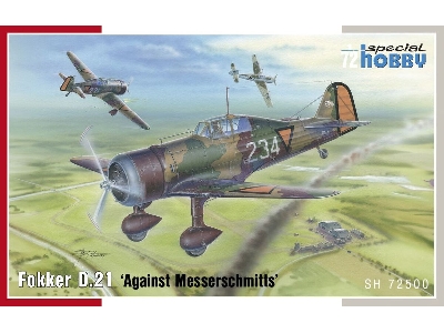 Fokker D.21 'against Messerschmitts' - zdjęcie 1
