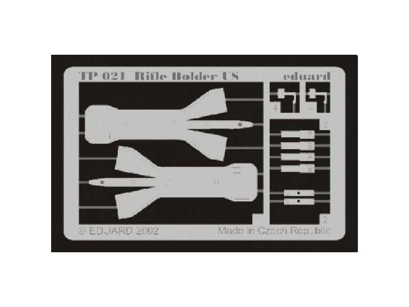 Rifle Holder US 1/35 - blaszki - zdjęcie 1 Rifle Holder US 1/35 - blaszki - zdjęcie 1