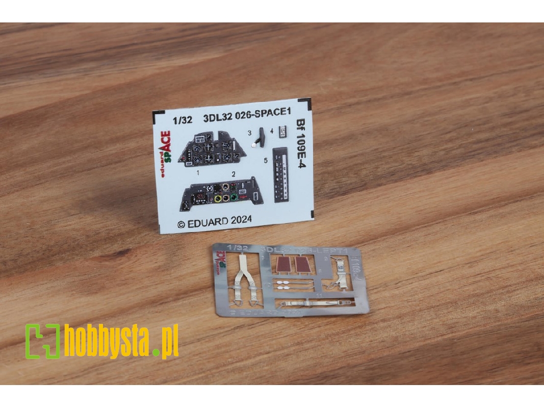 Bf 109E-4 SPACE 1/32 - EDUARD - zdjęcie 1 Bf 109E-4 SPACE 1/32 - EDUARD - zdjęcie 1