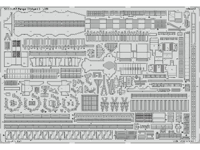 USS Ranger CV-4 part 3 1/350 - TRUMPETER - zdjęcie 1