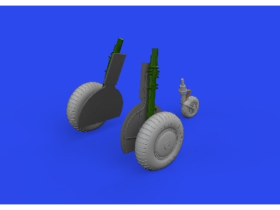 Bf 108 regular wheels LööKplus 1/48 - EDUARD - zdjęcie 7