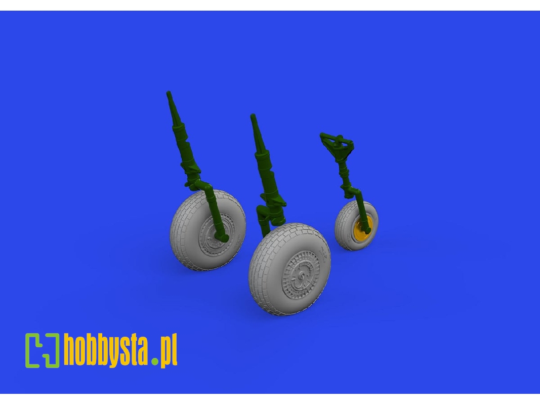 B-26B wheels 1/48 - ICM - zdjęcie 1 B-26B wheels 1/48 - ICM - zdjęcie 1