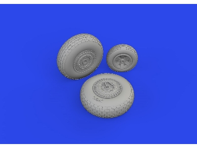 B-26B wheels 1/48 - ICM - zdjęcie 8