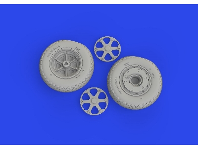 FM-1 wheels 1/48 - TAMIYA - zdjęcie 7