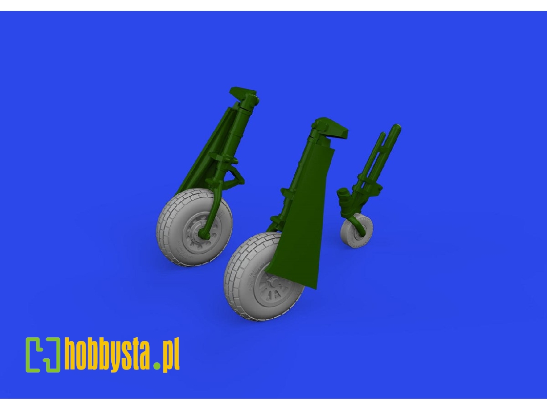 P-51D wheels block tread 1/72 - EDUARD - zdjęcie 1 P-51D wheels block tread 1/72 - EDUARD - zdjęcie 1