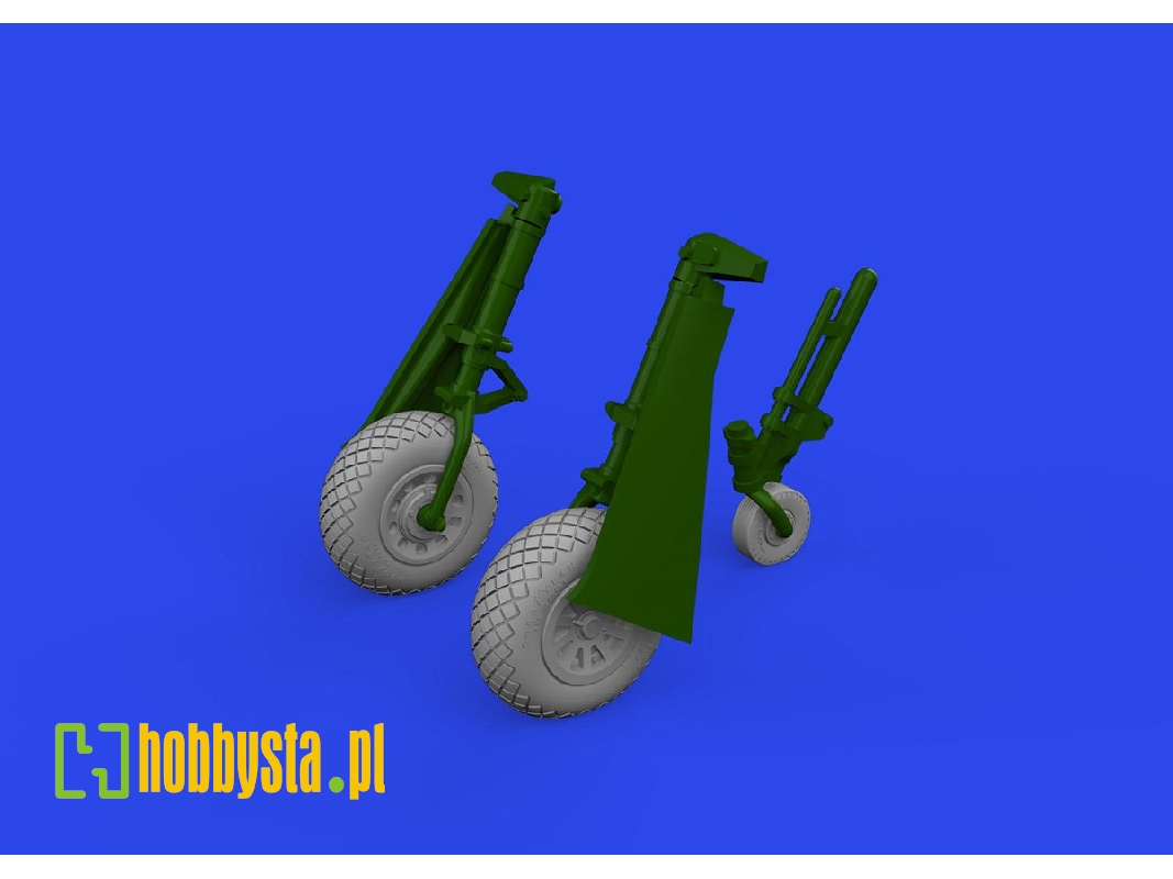 P-51D wheels diamond tread 2 1/72 - EDUARD - zdjęcie 1 P-51D wheels diamond tread 2 1/72 - EDUARD - zdjęcie 1