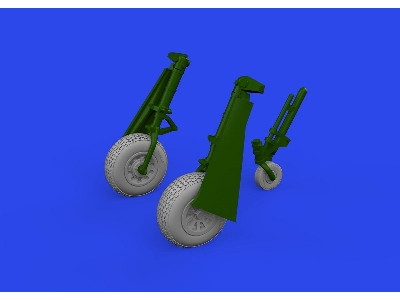 P-51D wheels block tread 2 1/72 - EDUARD - zdjęcie 2