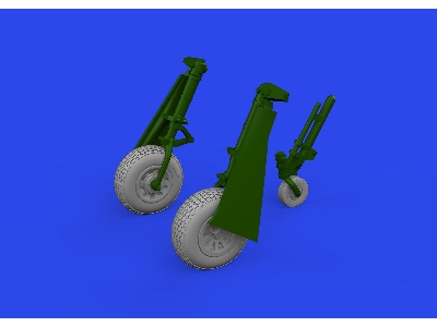 P-51D wheels block tread 2 1/72 - EDUARD - zdjęcie 5
