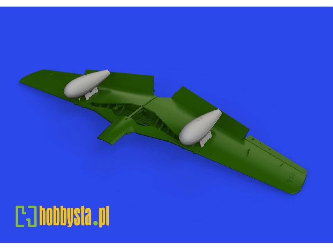 P-51D 110gal fuel tanks PRINT 1/72 - EDUARD - zdjęcie 1 P-51D 110gal fuel tanks PRINT 1/72 - EDUARD - zdjęcie 1