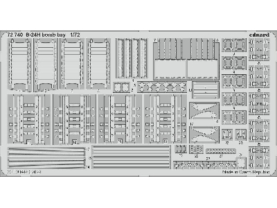 B-24H bomb bay 1/72 - AIRFIX - zdjęcie 1